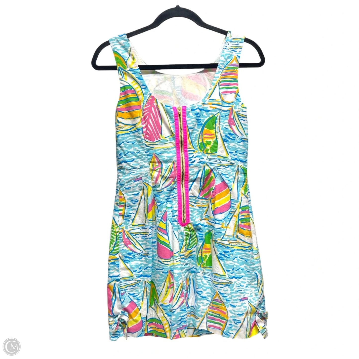 Dress Designer By Lilly Pulitzer In Nautical Print, Size: 0