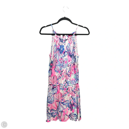 Romper Designer By Lilly Pulitzer In Floral Print, Size: Xxs