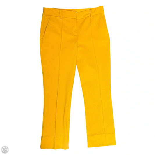 Pants Designer By Diane Von Furstenberg In Yellow, Size: 4