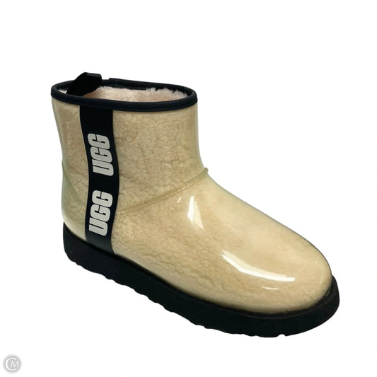 Boots Designer By Ugg In Cream, Size: 9