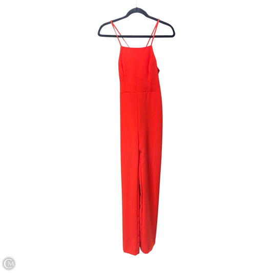 Jumpsuit By River Island In Orange, Size: 8