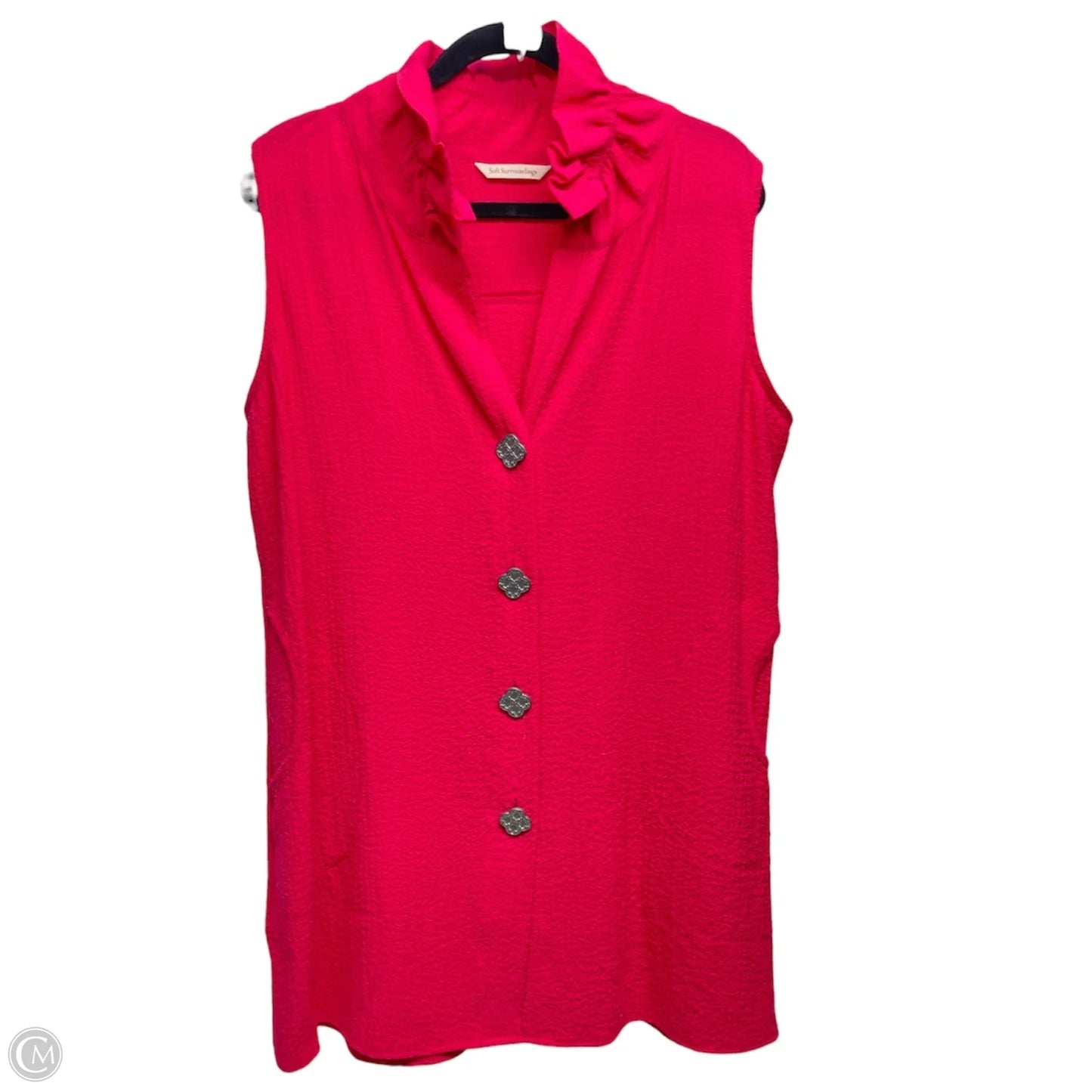 Tunic Sleeveless By Soft Surroundings In Pink, Size: M