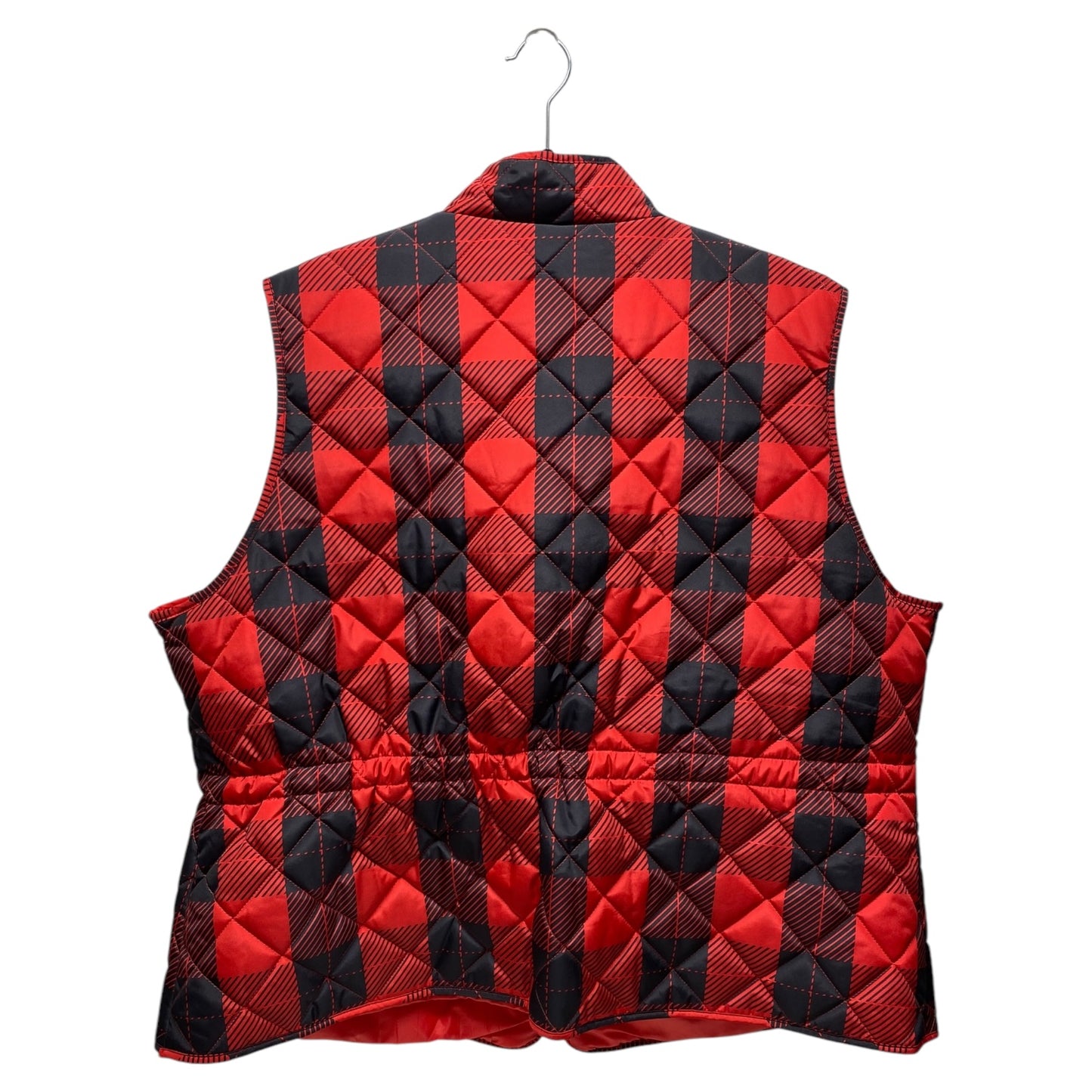 Vest Puffer & Quilted By St Johns Bay In Black & Red, Size: 3x