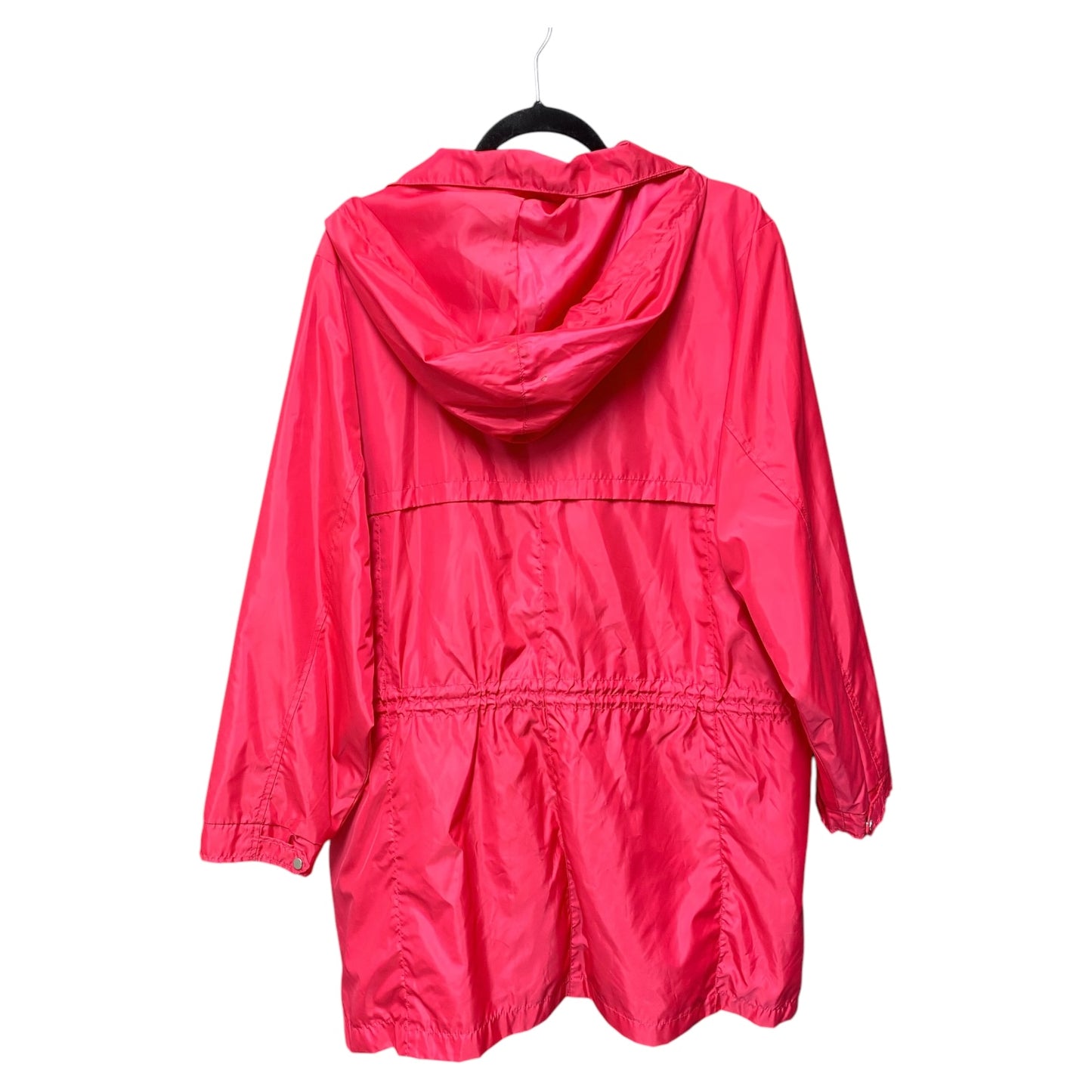 Jacket Windbreaker By Me Jane In Pink, Size: 3x