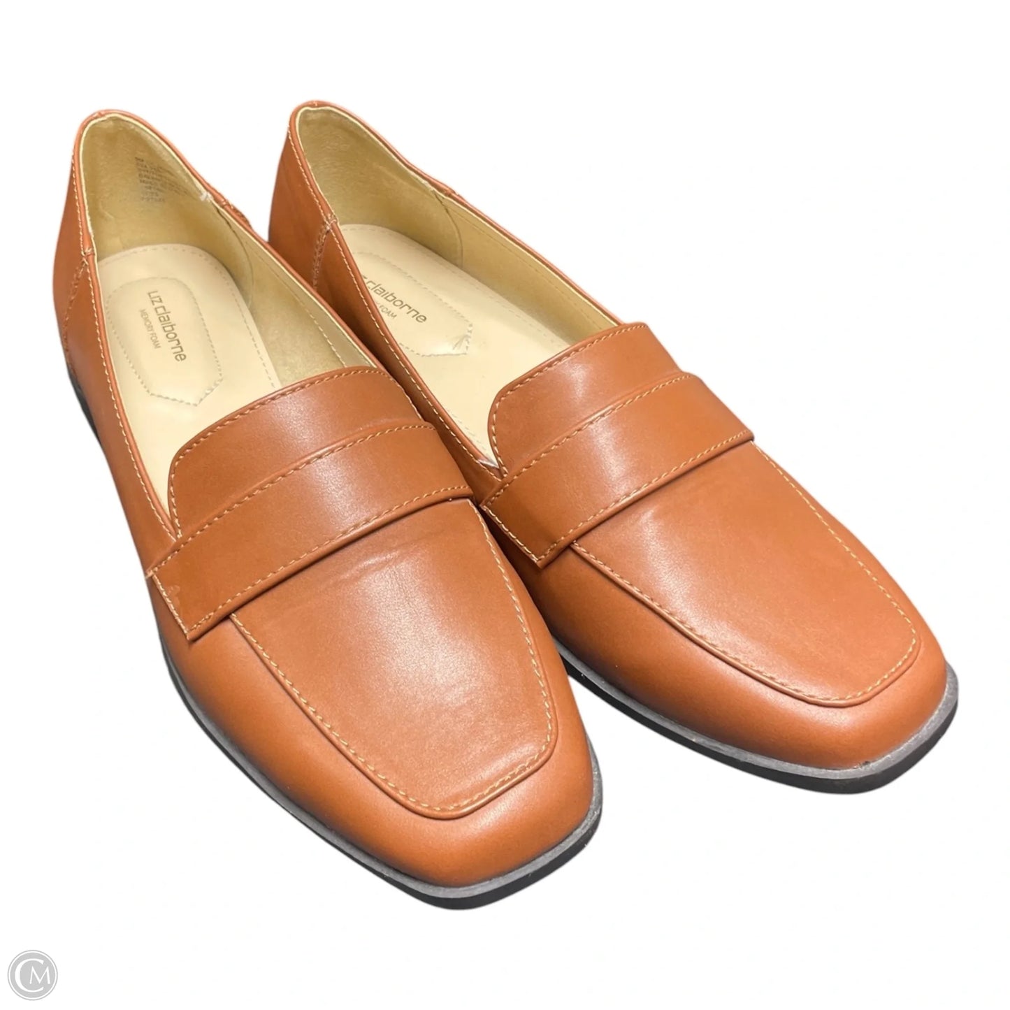 Shoes Flats By Liz Claiborne In Brown, Size: 9