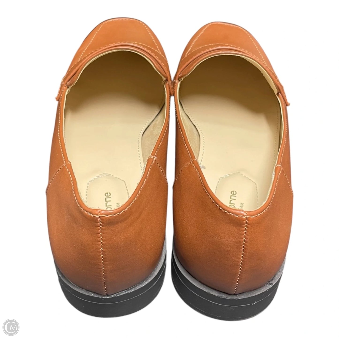 Shoes Flats By Liz Claiborne In Brown, Size: 9