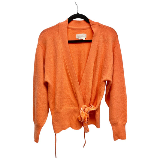 Cardigan By Anthropologie In Orange, Size: M