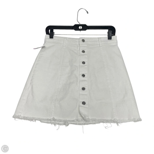 Skirt Mini & Short By Harper In White, Size: M