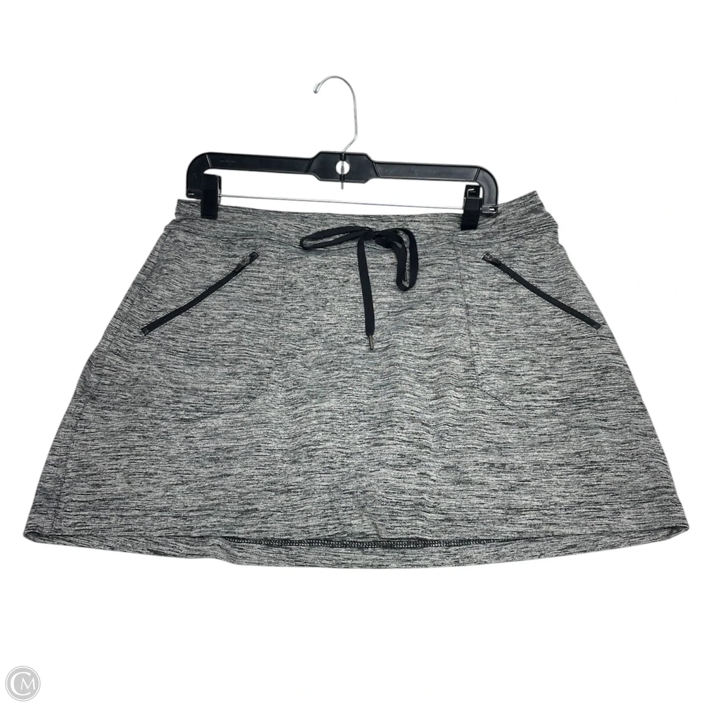 Athletic Skort By Tek Gear In Grey, Size: L