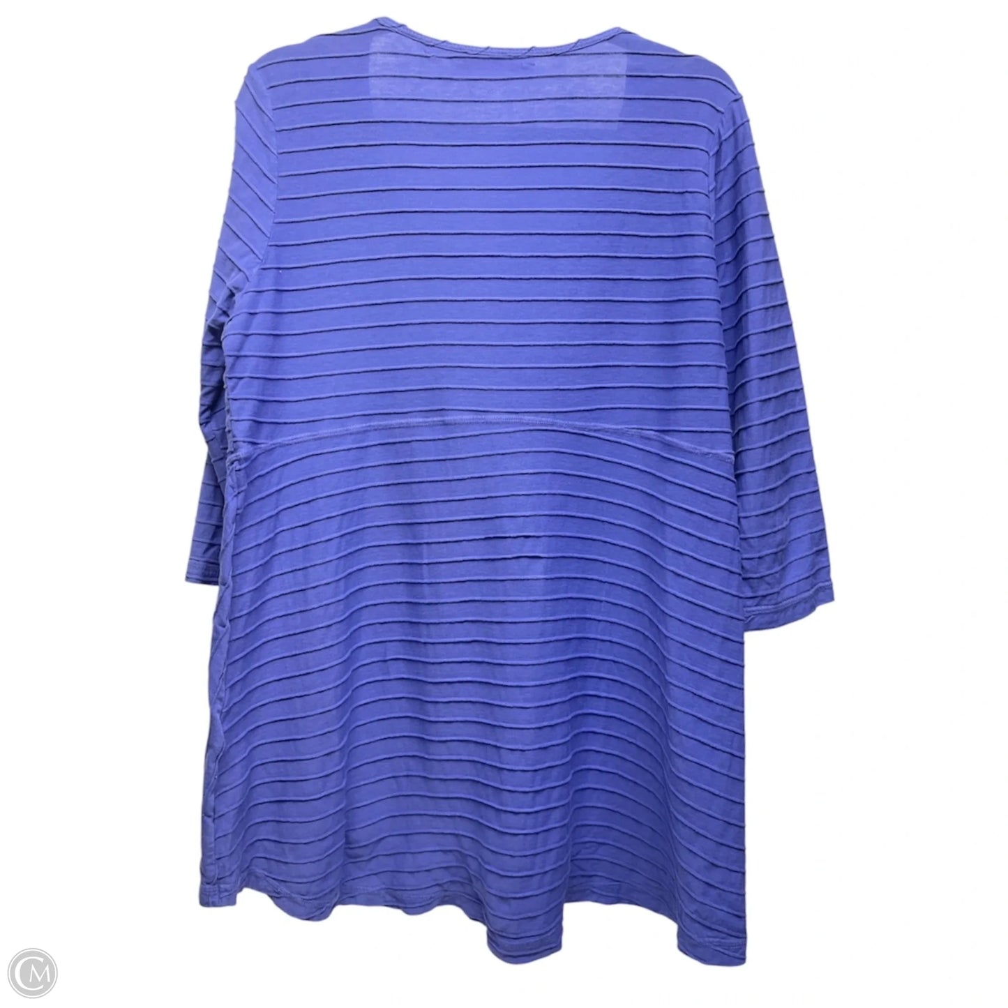Tunic 3/4 Sleeve By Soft Surroundings In Purple, Size: M