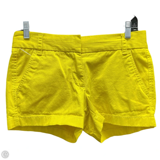 Shorts By J. Crew In Yellow, Size: 0