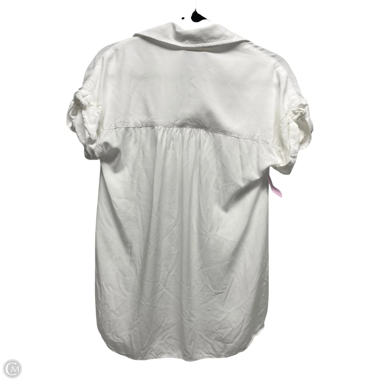 Top Short Sleeve Basic By Clothes Mentor In White, Size: Xs