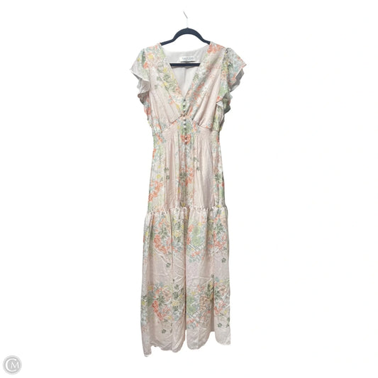 Dress Casual Maxi By Taylor In Floral Print, Size: 8