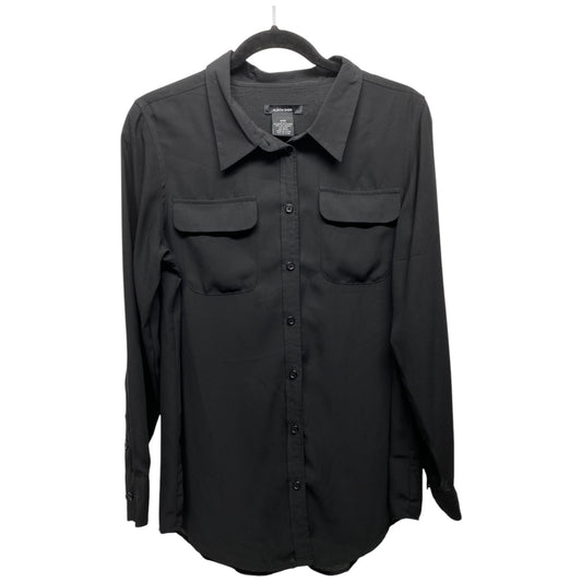 Top Long Sleeve By Clothes Mentor In Black, Size: M