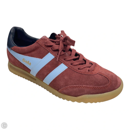 Shoes Sneakers By Gola In Blue & Red, Size: 7