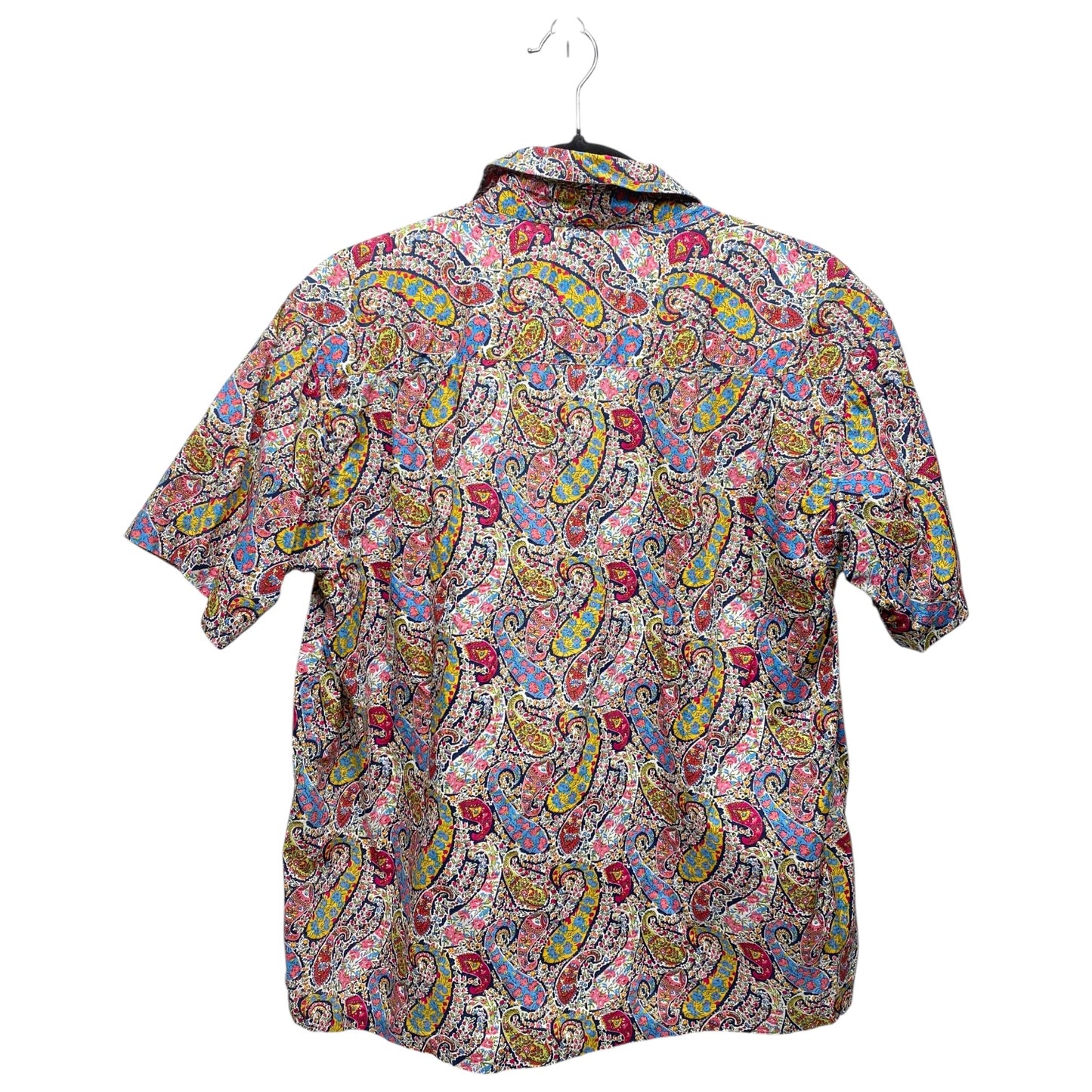 Top Short Sleeve By Clothes Mentor In Paisley Print, Size: L