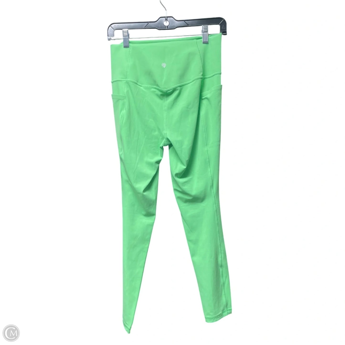 Athletic Leggings By Athleta In Green, Size: M