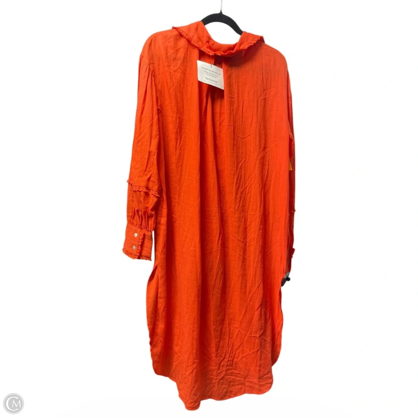 Dress Casual Midi By loup charmant In Orange, Size: M