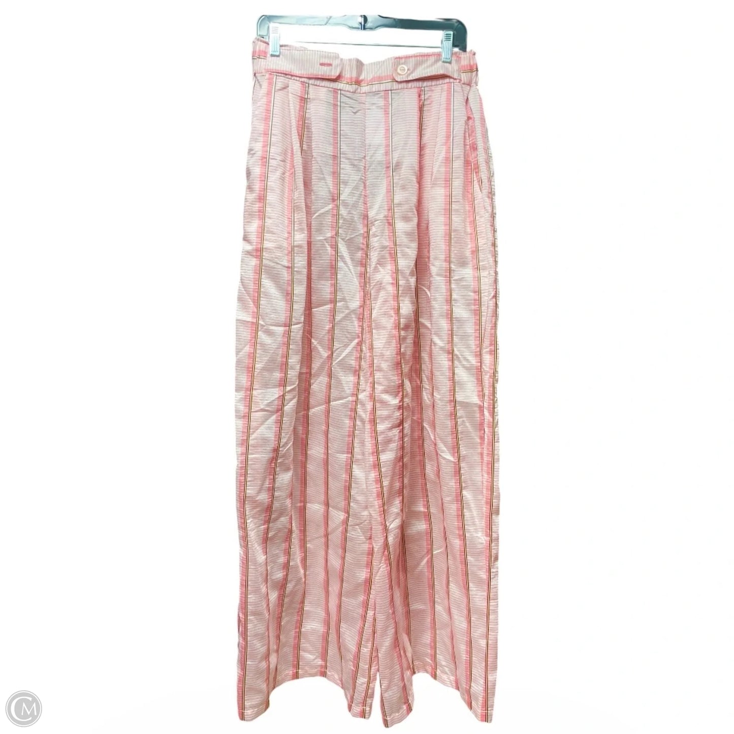Pants Wide Leg By LA VIE In Striped Pattern, Size: Osfm