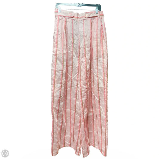 Pants Wide Leg By LA VIE In Striped Pattern, Size: Osfm