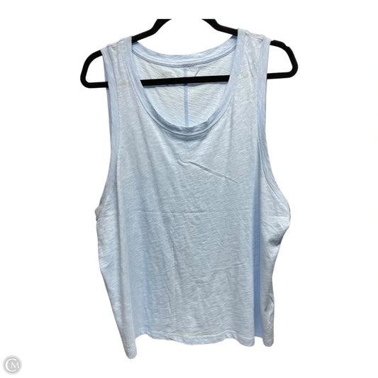 Tank Top By J. Crew In Blue, Size: Xl