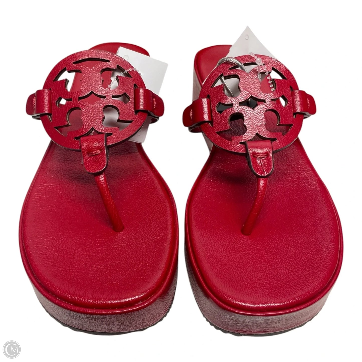Sandals Designer By Tory Burch In Red, Size: 9.5