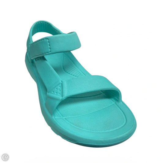 Sandals Flats By Teva In Blue, Size: 5