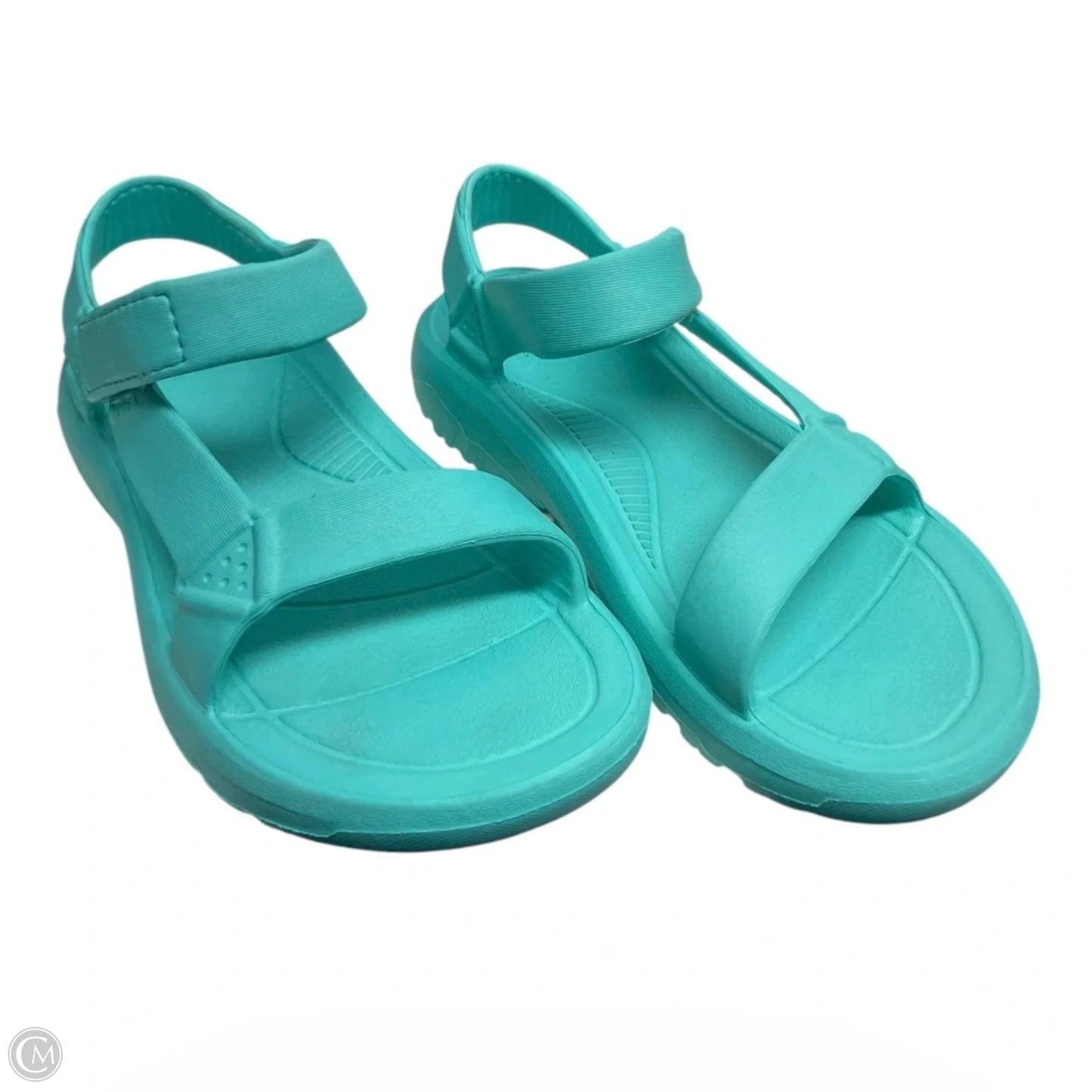 Sandals Flats By Teva In Blue, Size: 5