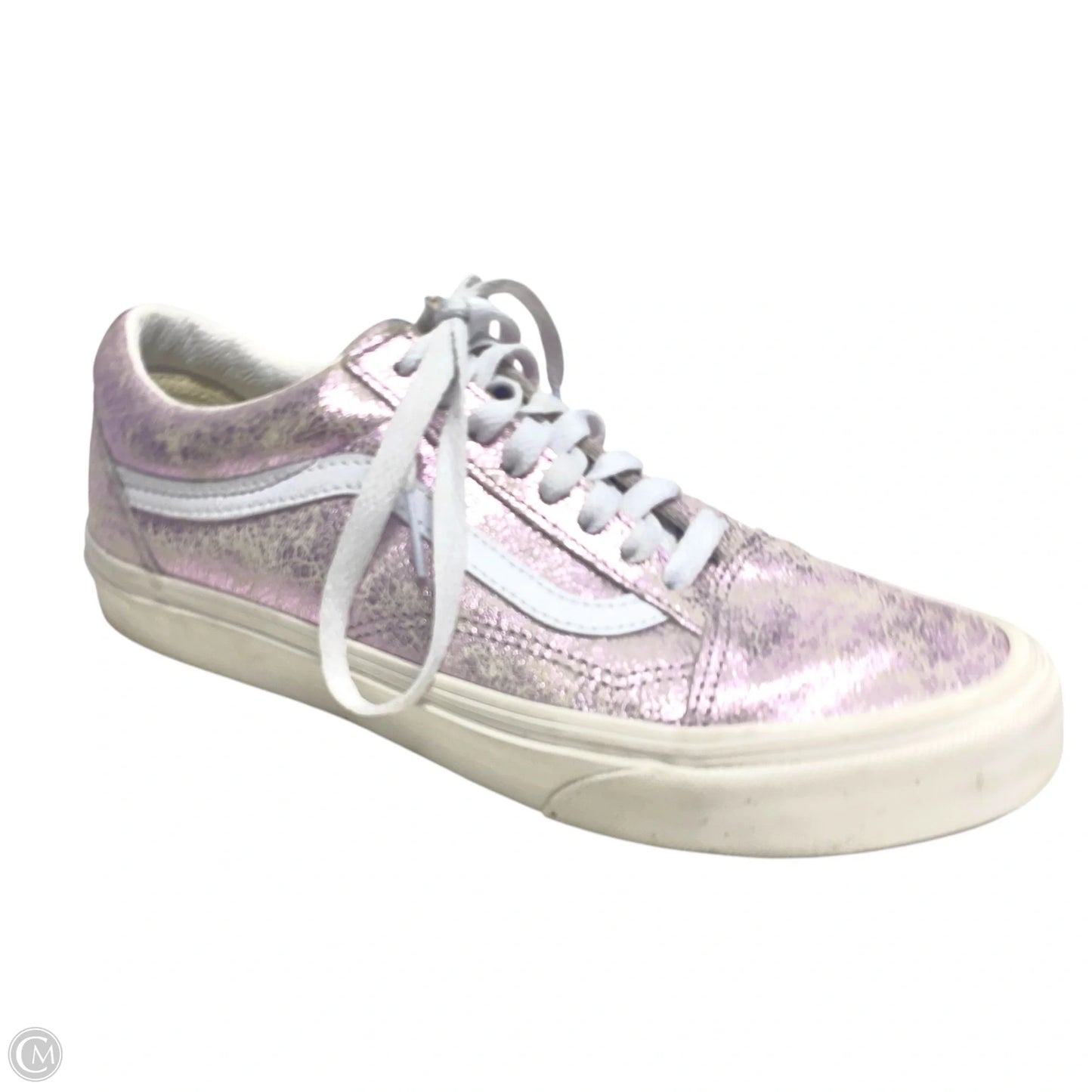 Shoes Sneakers By Vans In Purple & Tan, Size: 9
