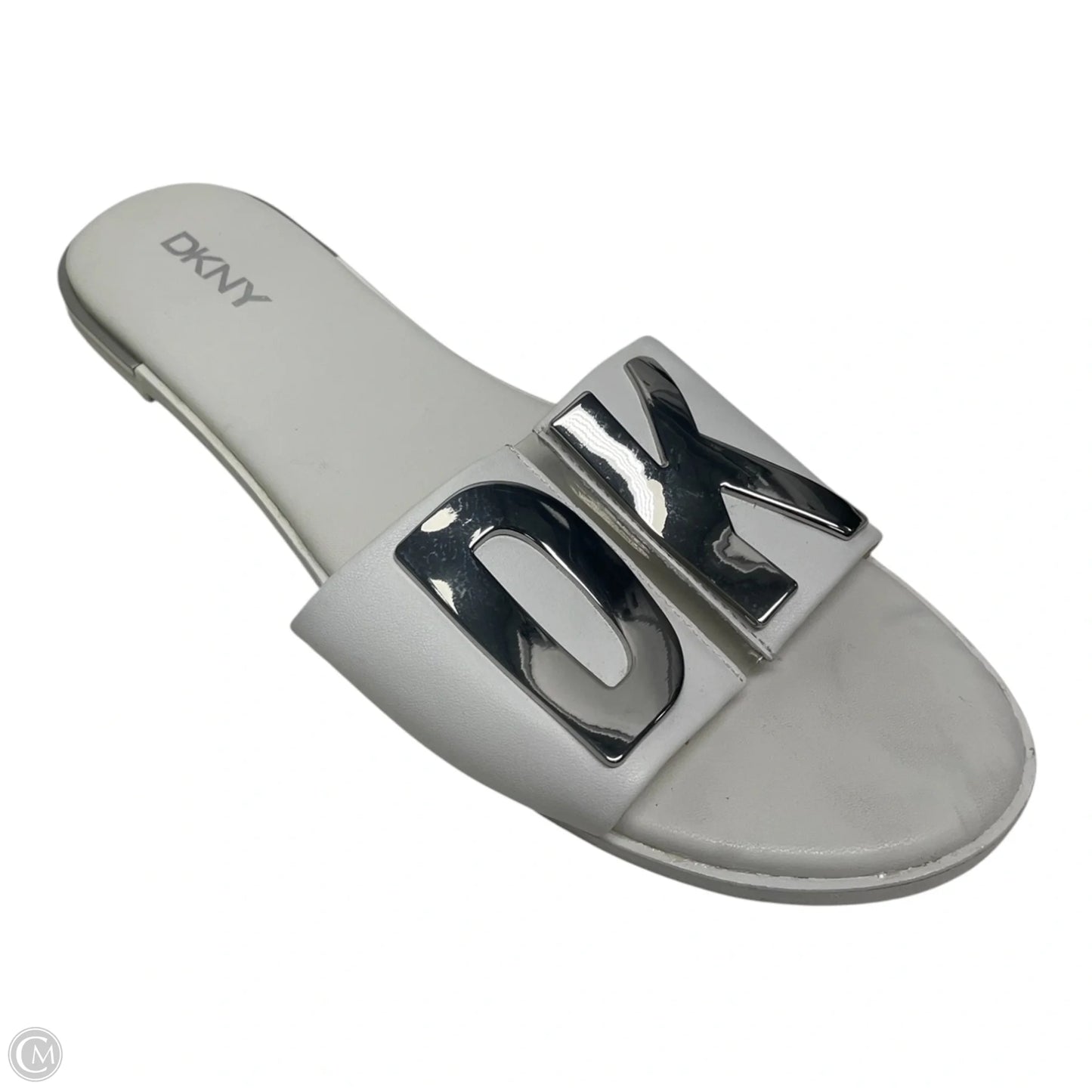 Sandals Flats By Dkny In Ivory, Size: 9