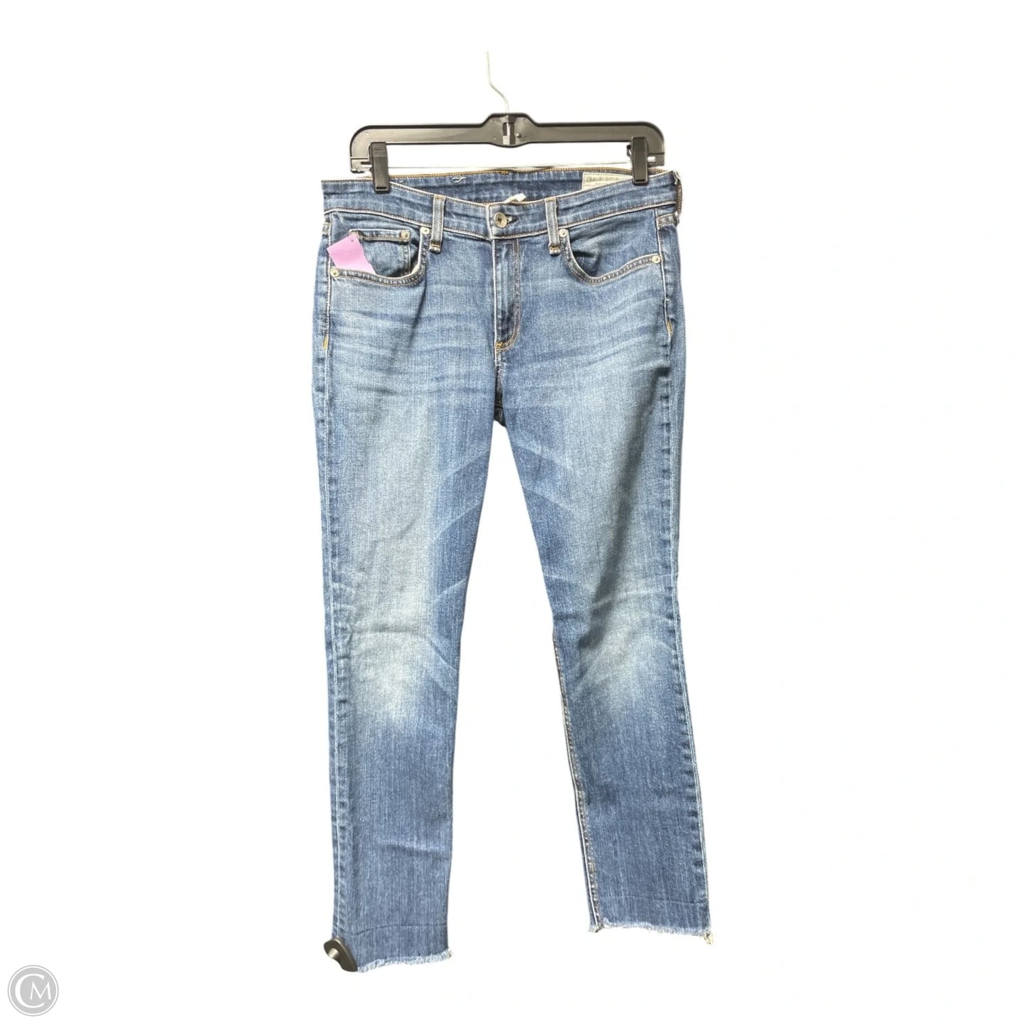 Jeans Boyfriend By Rag And Bone In Blue Denim, Size: 4