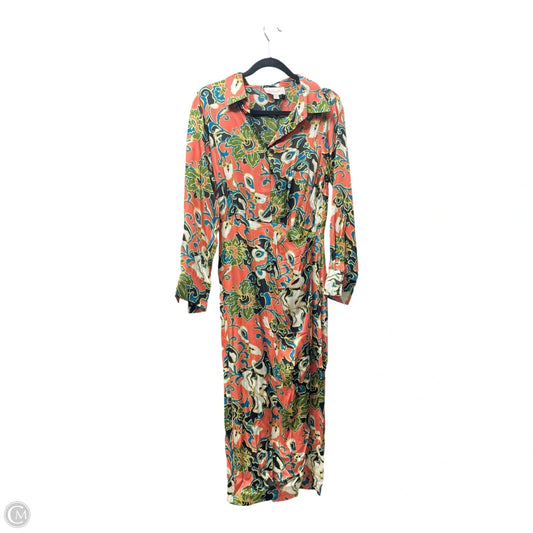 Dress Casual Maxi By Cleobella In Multi-colored, Size: S