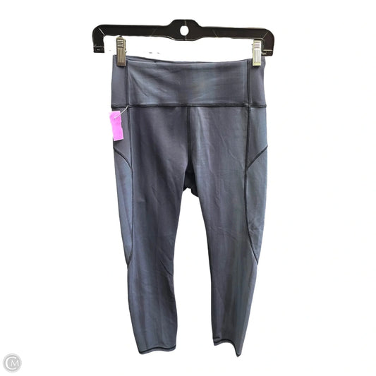 Athletic Leggings By Lululemon In Grey, Size: 6