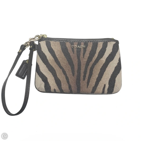Wristlet Designer By Coach, Size: Small