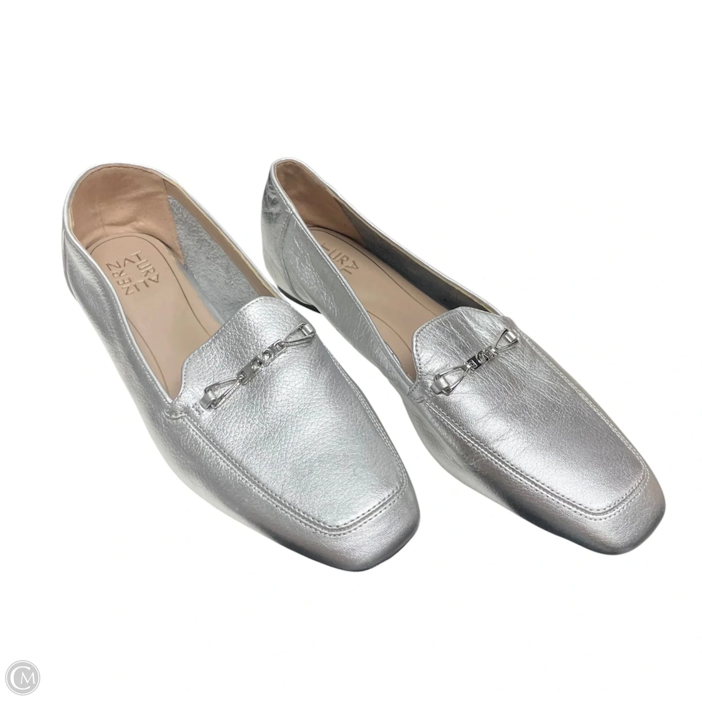 Shoes Flats By Naturalizer In Silver, Size: 9.5
