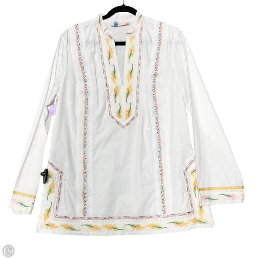 Tunic Designer By Tory Burch In Floral Print, Size: 12