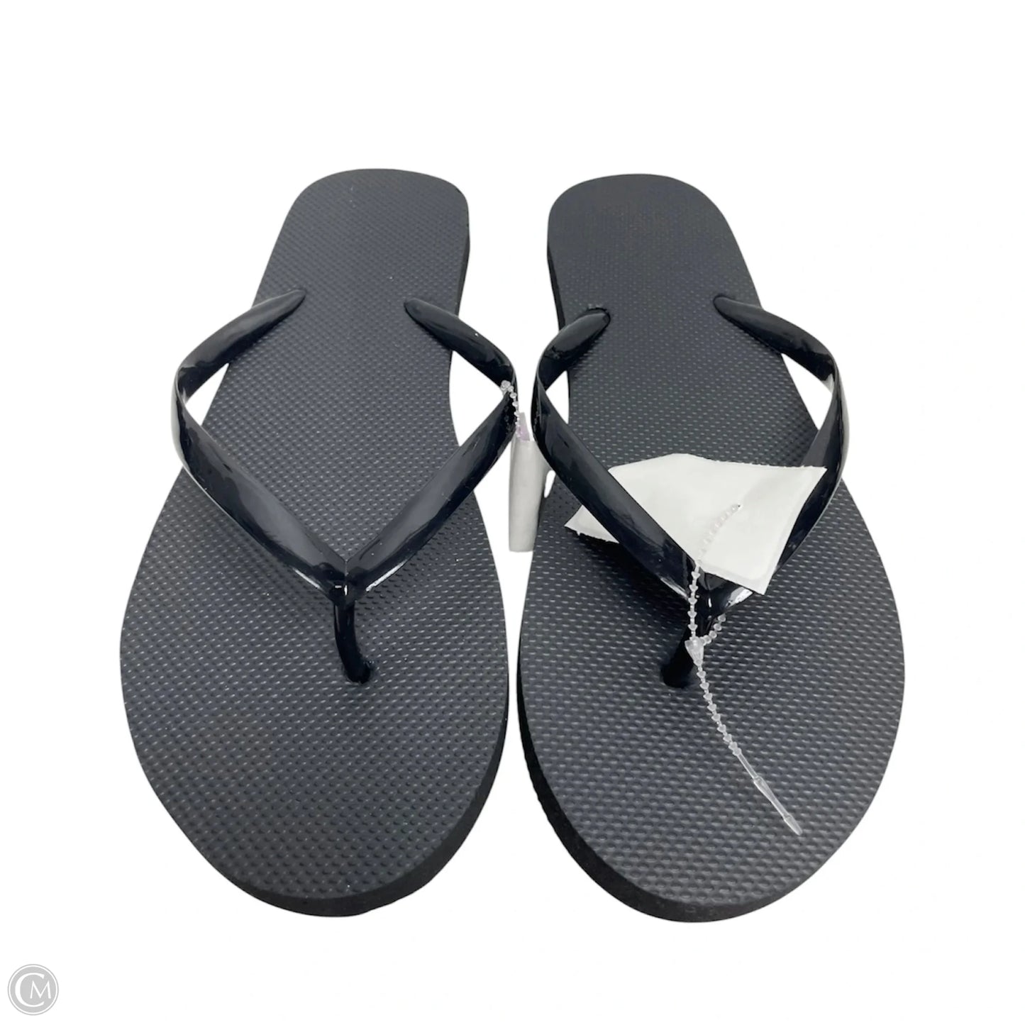 Sandals Flip Flops By Shade & Shore In Black, Size: 9
