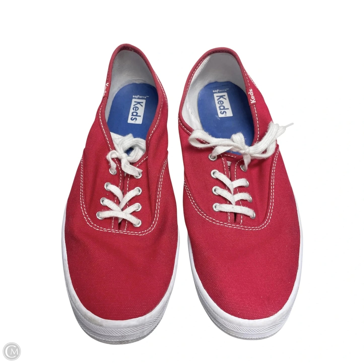 Shoes Sneakers By Keds In Red, Size: 9