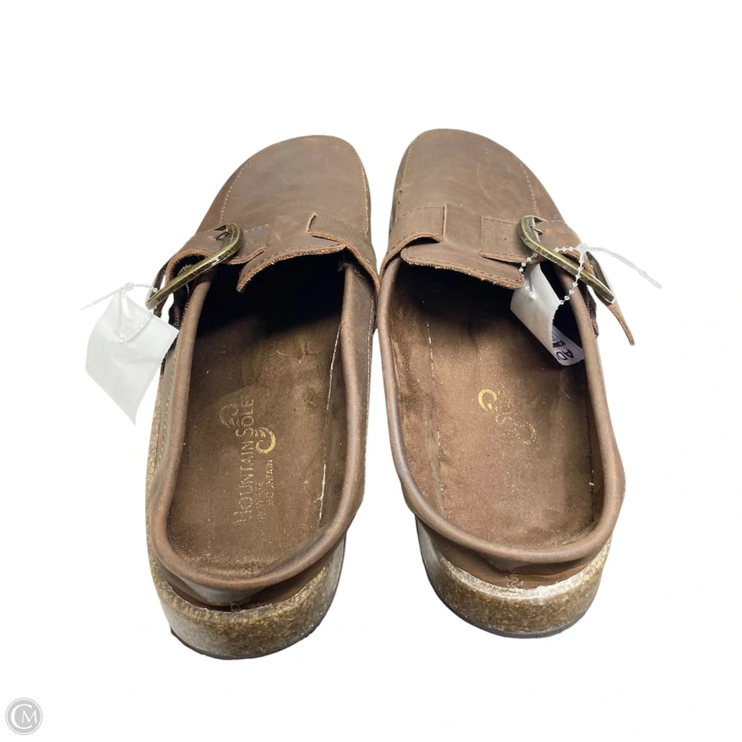Shoes Flats By Clothes Mentor In Brown, Size: 9