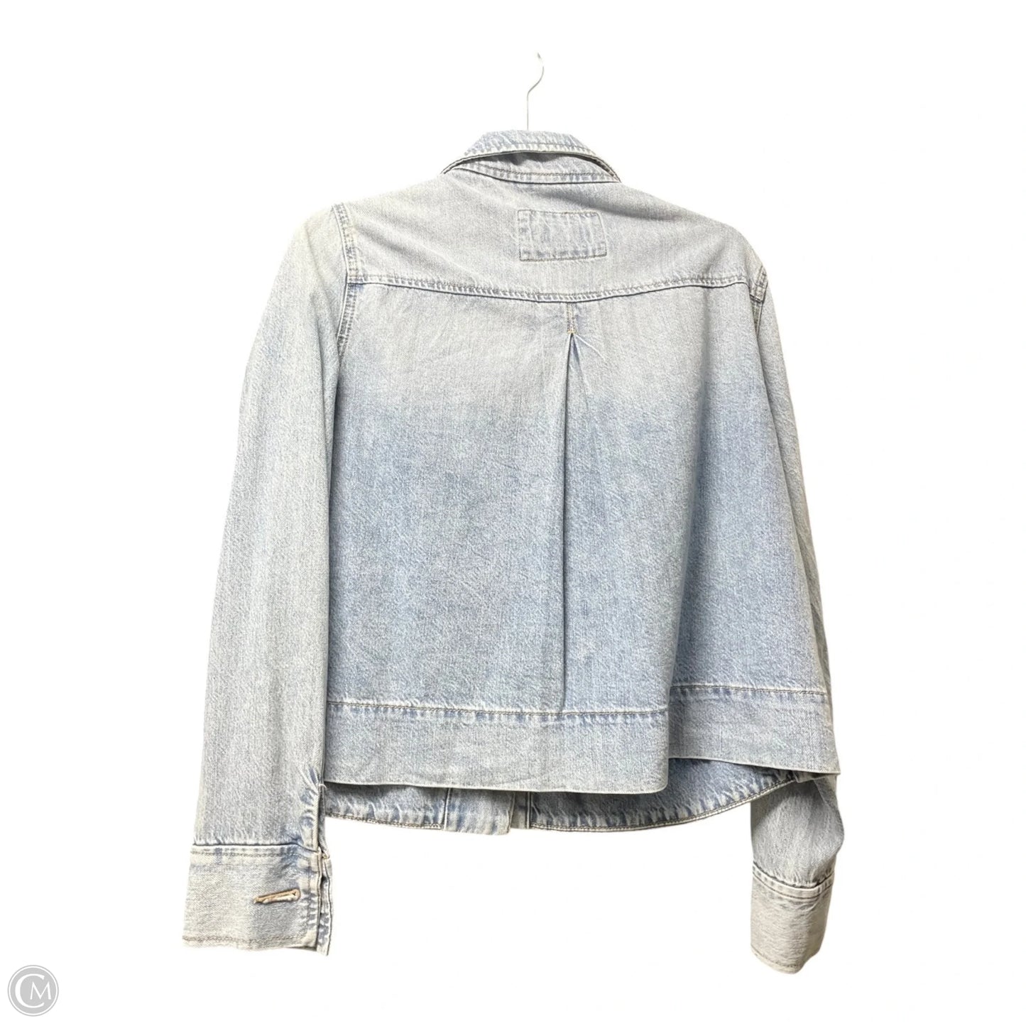 Jacket Denim By Loft In Blue Denim, Size: S