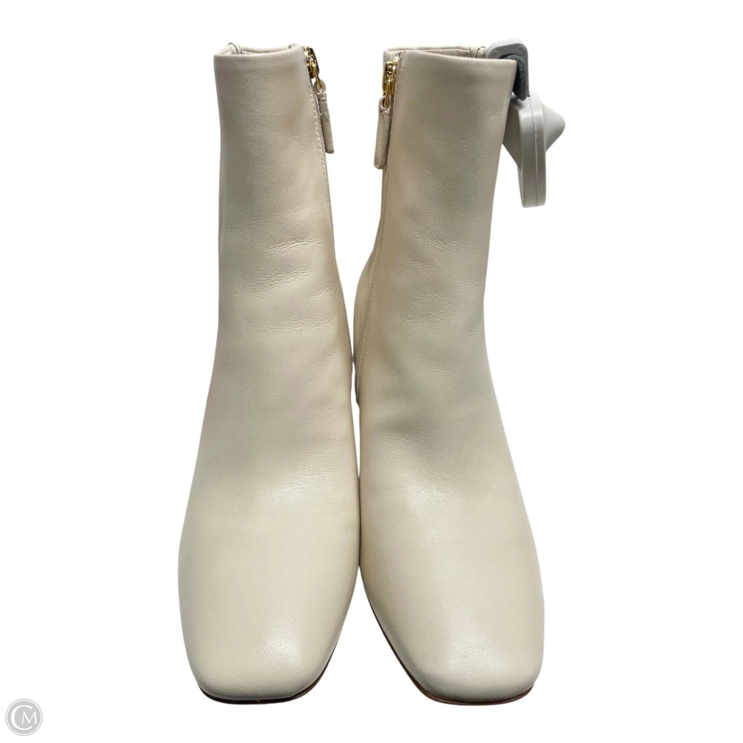 Boots Ankle Heels By Cole-haan In Ivory, Size: 9