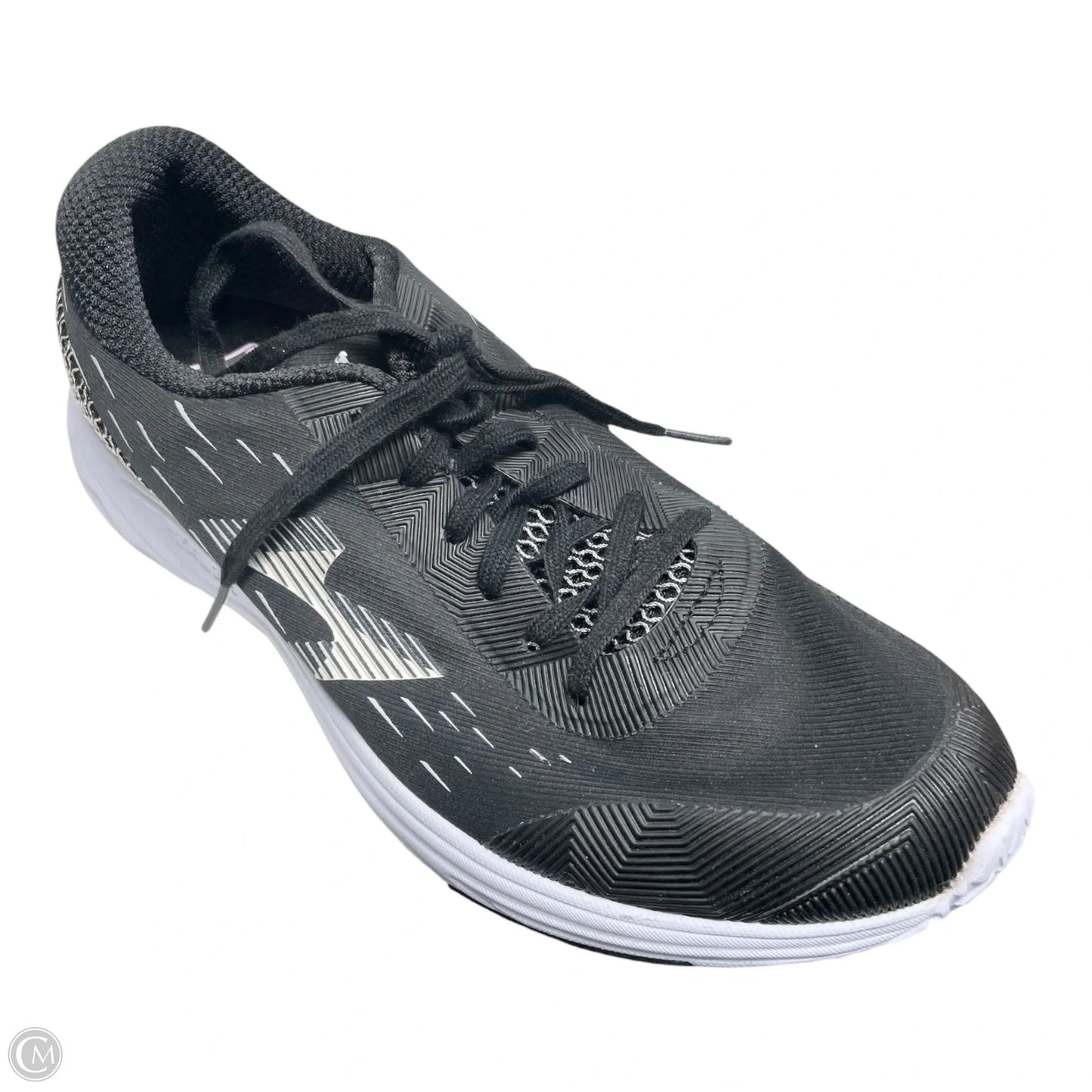 Shoes Sneakers By Clothes Mentor In Black & White, Size: 8.5