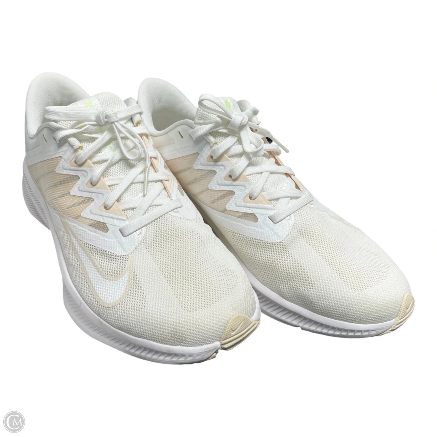 Shoes Athletic By Nike In Tan & White, Size: 9.5