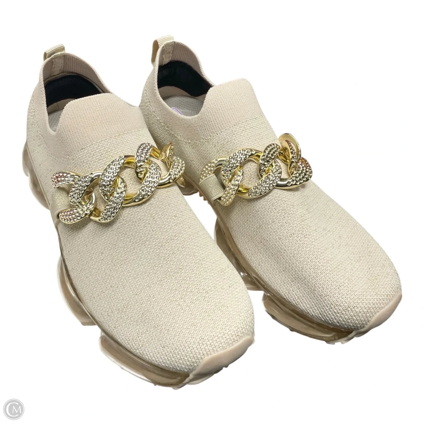 Shoes Sneakers By Clothes Mentor In Tan, Size: 9