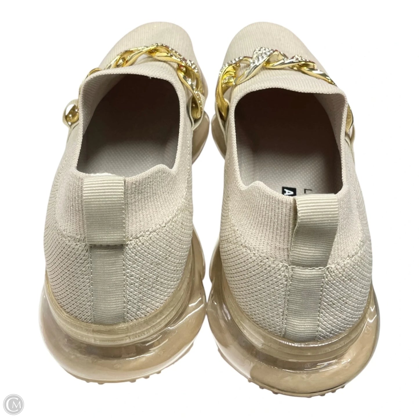 Shoes Sneakers By Clothes Mentor In Tan, Size: 9