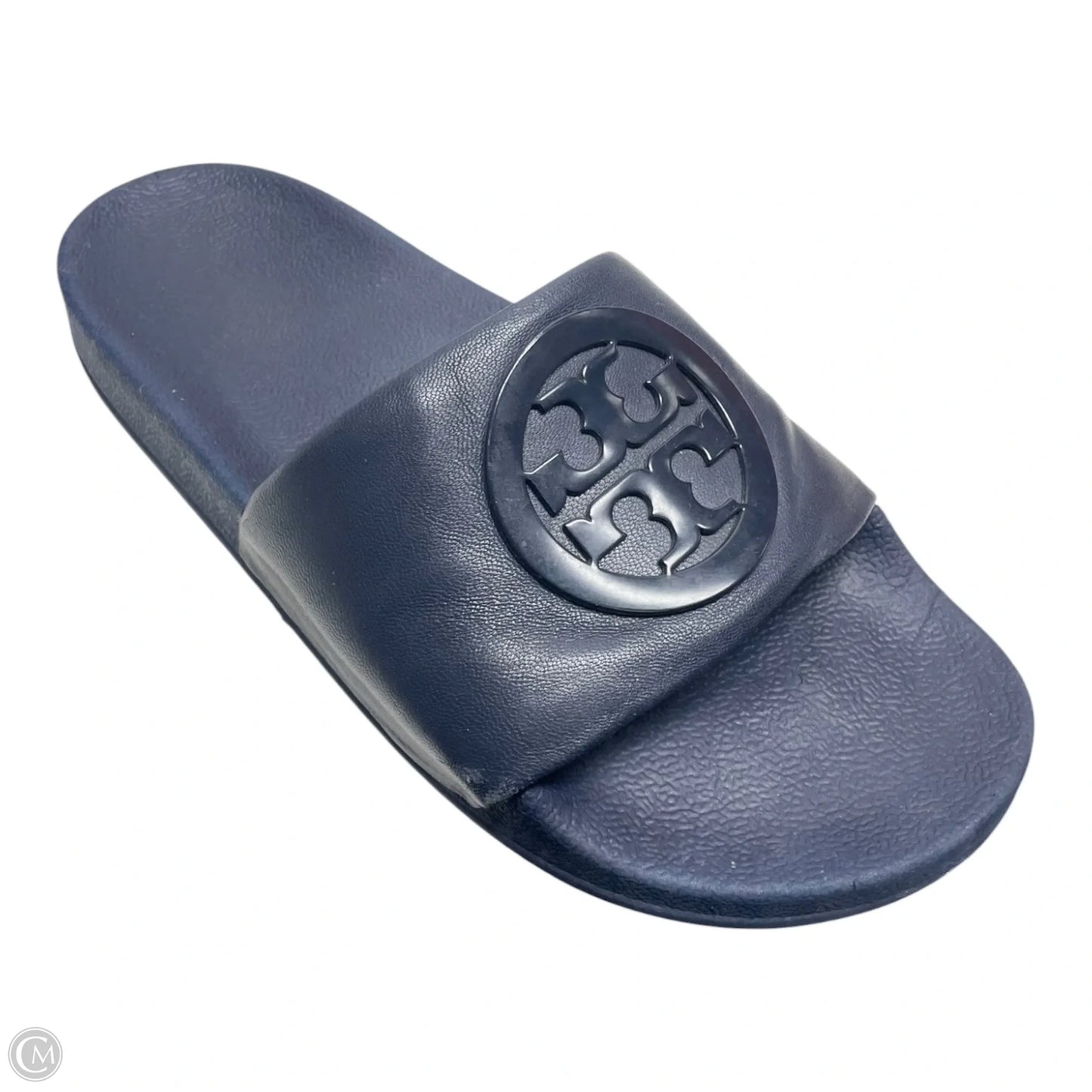 Sandals Designer By Tory Burch In Navy, Size: 7