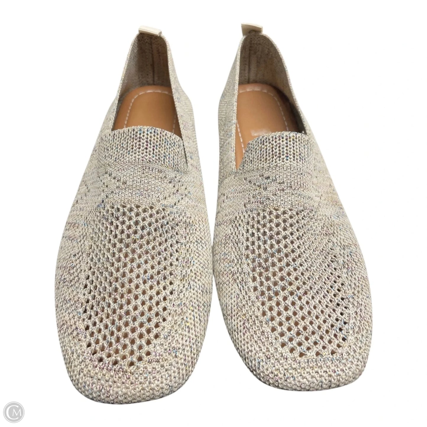 Shoes Flats By Clothes Mentor In Beige, Size: 7