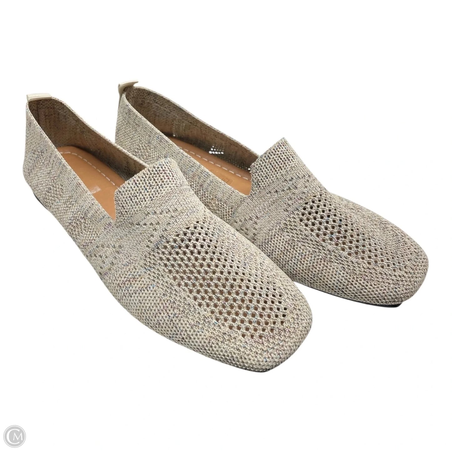 Shoes Flats By Clothes Mentor In Beige, Size: 7