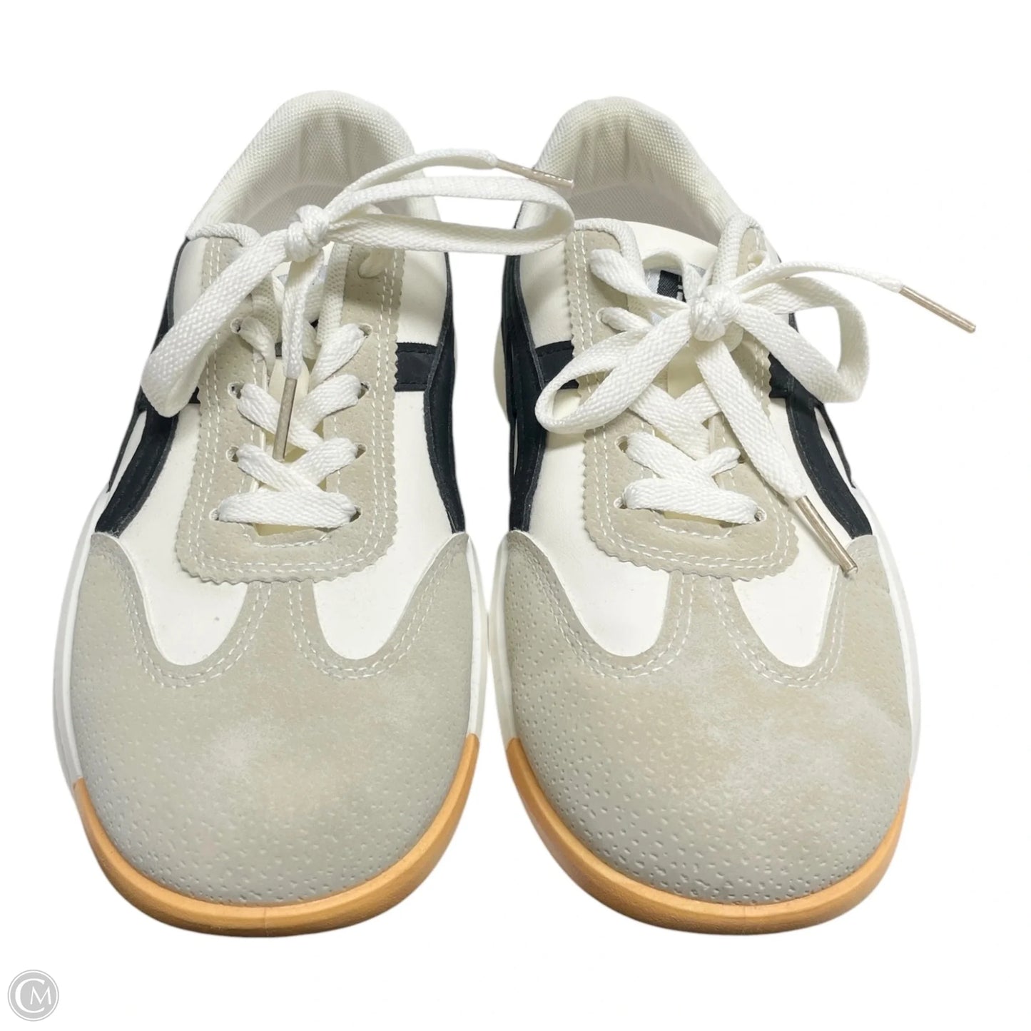 Shoes Sneakers By Cmc In Black & Cream, Size: 6