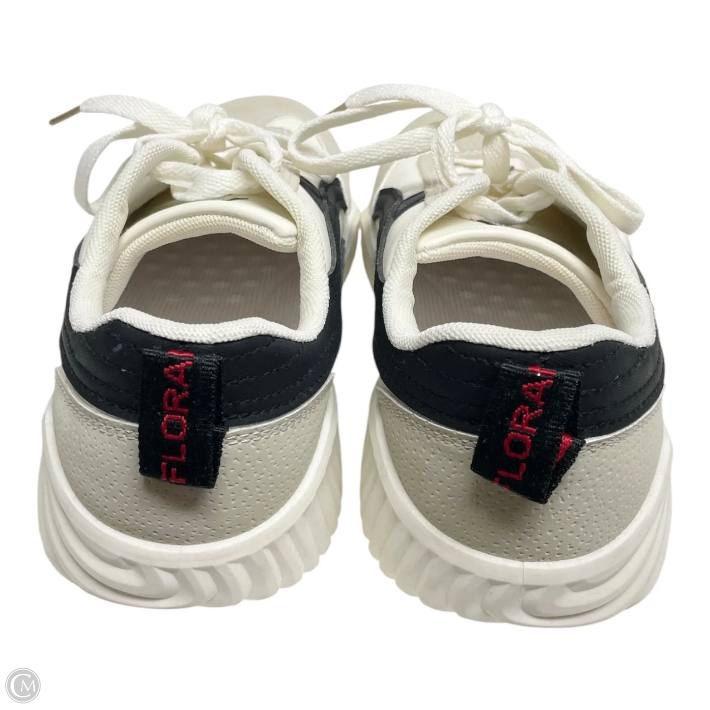 Shoes Sneakers By Cmc In Black & Cream, Size: 6